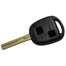 free shipping Toyota 2 buttons remote control key shell Toy48 toyota key blank