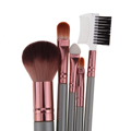 5Pcs set Mini Soft Makeup Brushes Set for Foundation Powder Eyeshadow Eyebrow Comb Lip Blending Blush