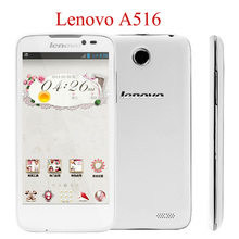 ZK3 Original Lenovo Mobile Phone Lenovo A516 4.5″ Android 4.2 MTk6572 Dual Core Cell Phones 1.3GHz Dual SIM ROM 4GB WCDMA /GPS