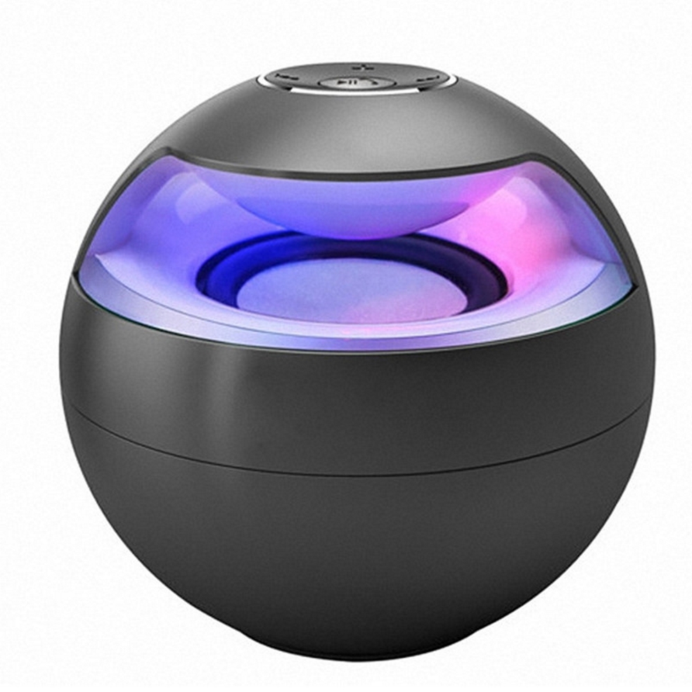 Bluetooth Stereo Subwoofer Portable Speaker AJ69 Ball Shaped and Hands