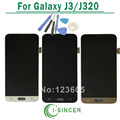 For Samsung Galaxy J3 J320 LCD Display With Touch Screen Digitizer Assembly Blue White Gold Tools