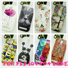 High Quality Fly Spark IQ4404 Case ,Colored Paiting case for Fly IQ4404 Back Cover  Free Shipping