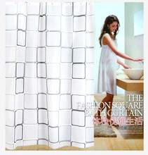 2016 NEW Boutique High Quality Modern City Night View Bathing Waterproof Bathroom Fabric Shower Curtain (Inner Senses)