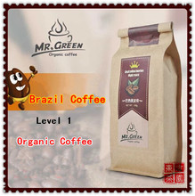 New 2015 Real Origin Of Green Coffee Beans Fresh Baked Brazil Bourbon Coffee Slimming Organic Coffee