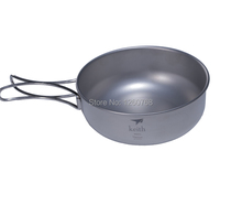 Keith Titanium Bowl Folding Camping Bowl Outdoor Bowl Ti5323