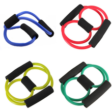 Resistance Exercise Band Tube Weight Control Fitness Stretch Equipment For Yoga Free Shipping