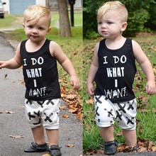 2016 Boys Spiderman New Regular Pullover O-neck Fashion Cotton Toddler Kids Boy Sleeveless T-shirt Top Pants Two Pieces Outfit