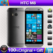 Original HTC One M8 Mobile Phone 5″ Qualcomm Quad Core 2G RAM 16GB ROM Refurbished Phone 3 Cameras WCDMA Cell Phones