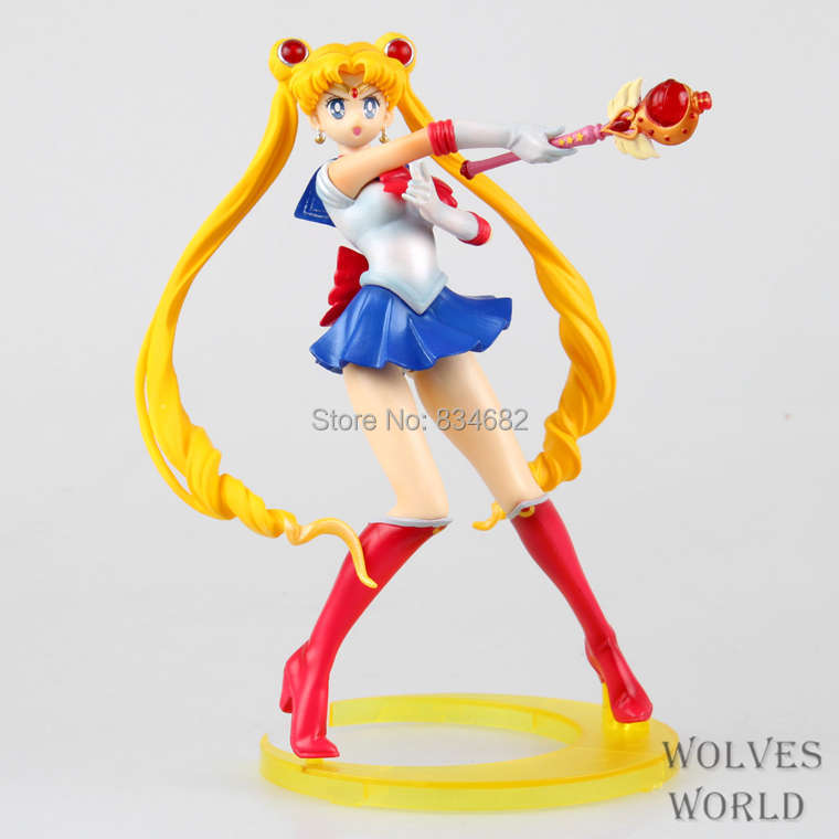 J.G Chen 20CM Sailor Moon Figuarts Action Figure Sailor Moon Tamashi Nations With Box Kids Toys Collection Toy