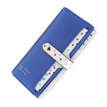Brand Luxury Wallets Women’s Wallets Draw-out Type Long Women Wallets 2016 Ladies Purses Carteira Feminina Portefeuille Femme
