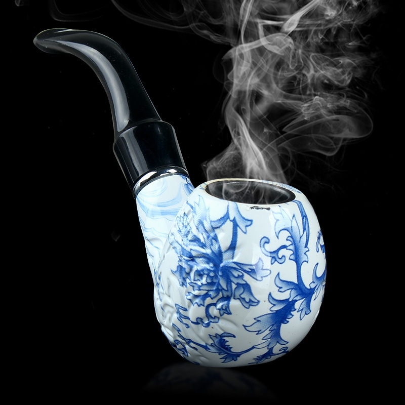 High Quality Durable Ceramics Pipe Smoking Tobacco Pipes Cool Gift