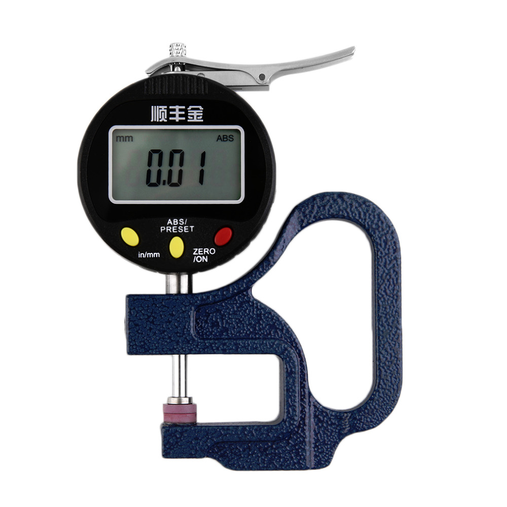 New Precision 0-12.7mm 0.01mm Digital Electronic Measuring Thickness Gauge Meter  Brand New
