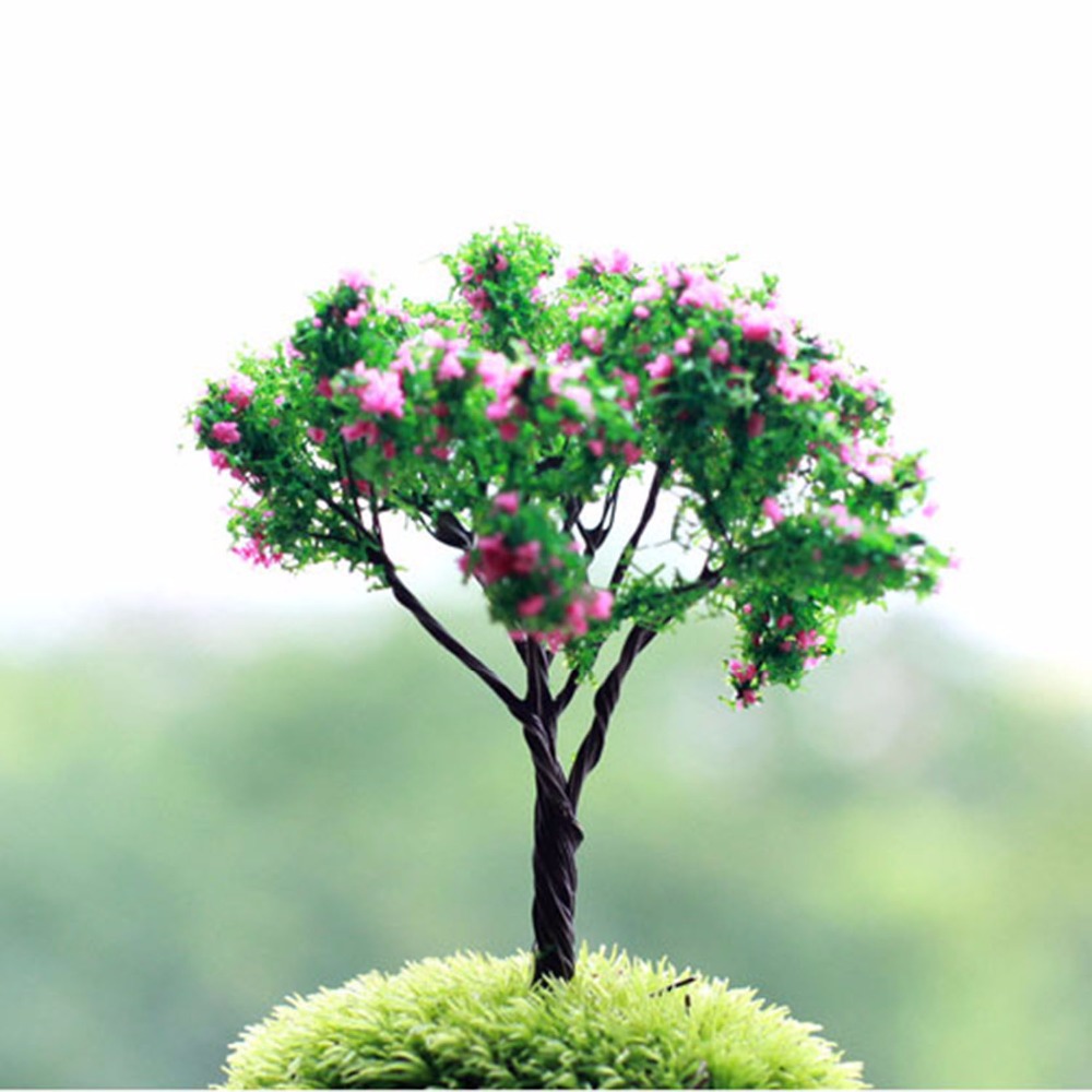 5 Pcs Simulation False Tree Garden Decoration Jardin Ornaments Men Made Sky Star Romantic Flower 2015