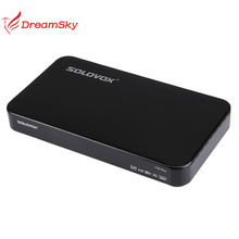 Latest Genuine SOLOVOX F5S Plus DVB-S2 HD Satellite Receiver Support WEB TV USB Wifi Biss Key CCCAMD NEWCAMD Weather Forecast
