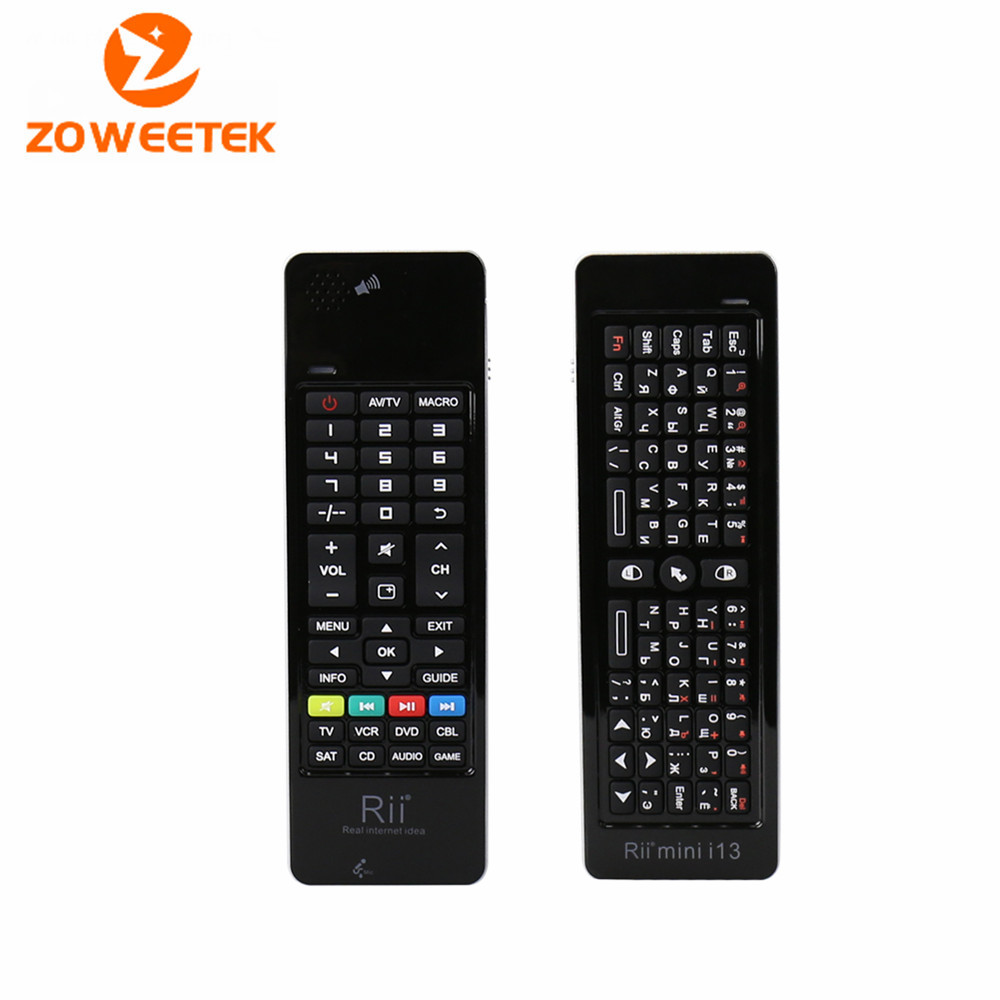 2.4G Fly Air Mouse Rii mini i13 Wireless Russian Keyboard with Speaker Microphone IR Learning Remote Control Combos forPC Tablet 2.4G Fly Air Mouse Rii mini i13 Wireless Russian Keyboard with Speaker Microphone IR Learning Remote Control Combos forPC Tablet