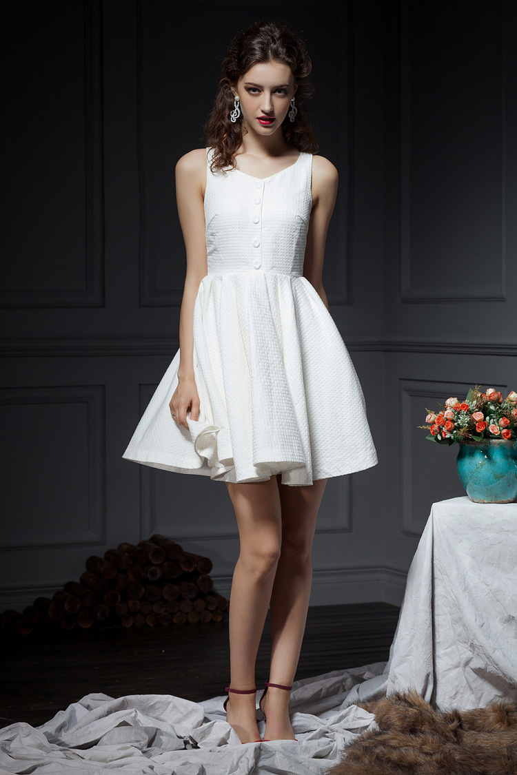 Classic White Dresses - Cocktail Dresses 2016