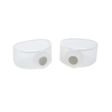2 PCS Pair Slimming Health Silicon Magnetic Foot Massager Massge relax Toe Ring for Weight Loss