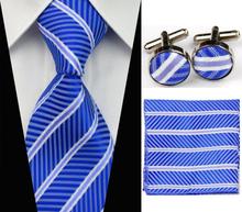 UN7 Men Classic Smooth Purple White Red Blue Ties Adult Formal Party Evening Necktie Sets Match