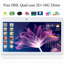 2015 Newest 10 inch Tablets PC Quad Core MTK6572 3G Phone Call Tablet 2GB RAM 16GB