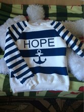 2015 Anchor Printed Hoodies Striped Causal Sweatshirts Tracksuits Sports Suit Swag Paris Free Shipping