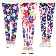 Hot selling 2016 Spring flower girl pants baby girl leggings kids fashion legging children pant girls’ leggings