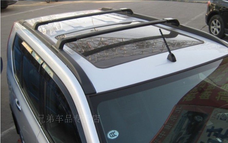 Nissan x trail roof rails with lights #4