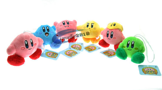 mario kirby plush