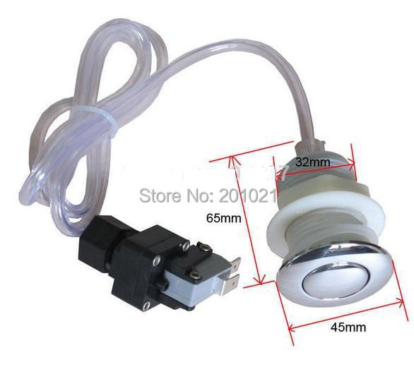 On Off PUSH BUTTON switch Jetted Whirlpool Jet Bath Tub Spa Garbage