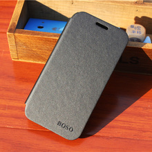 New Arrival Lenovo A706 706 Flip Leather Case Lenovo A706 Cell Phone Bag Skin Shell BOSO