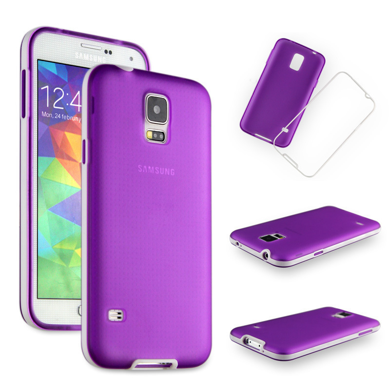 Phone Cases for Samsung Galaxy S5 i9600 2in1 TPU Soft Cover mobile phone bags cases Brand
