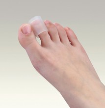 4pcs 2pairs toe bunion silicone toe separator foot care Gel toe tube 