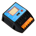 PWM 10A 12V 24V Solar Panel LCD Charger Controller USB Charging for Phone Battery Regulator Safe