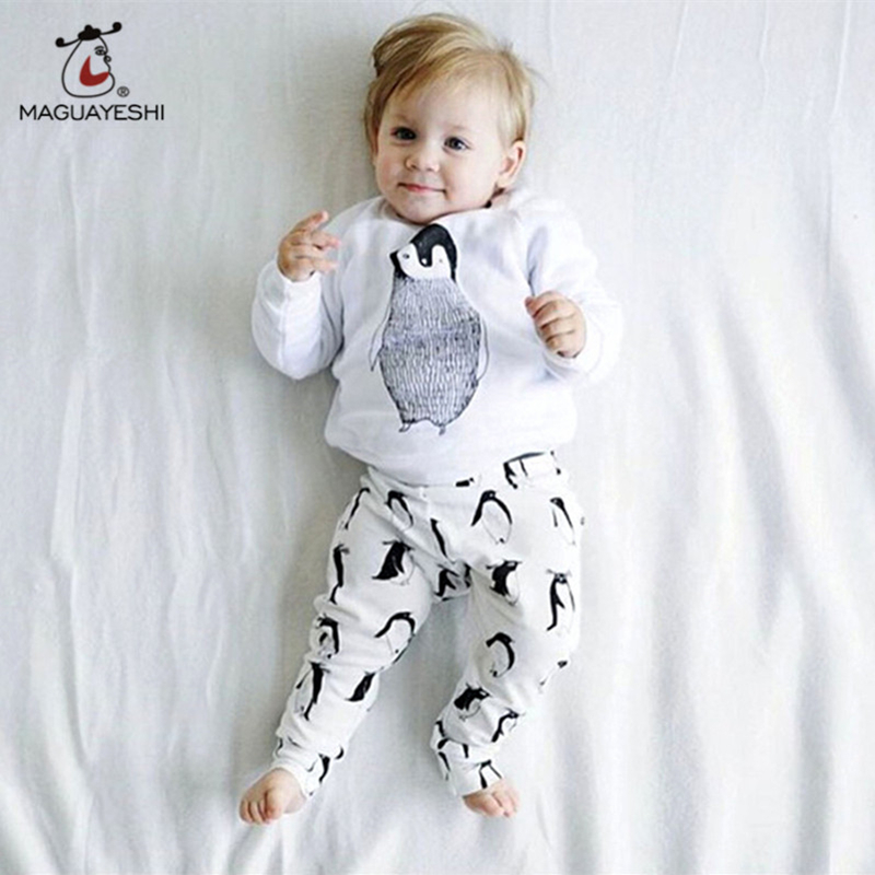 Aliexpress.com : Buy Baby Boy Clothes 2016 Brand Autumn Kids 2 pieces t shirt+pants Outfits 