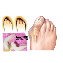 Hot Toe Seperating Gel Pedicure Shield Toe Separators Stretchers Bunion Protector Straightener Corrector Foot Care Hallux