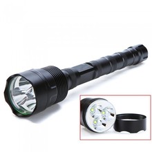 5000 Lumen Flashlight Torch Lamp 3*CREE XM-L T6 LED Bulbs Zommable 5 Modes Dimmer Super Bright 5301B-3T6 LED Light for Hunting