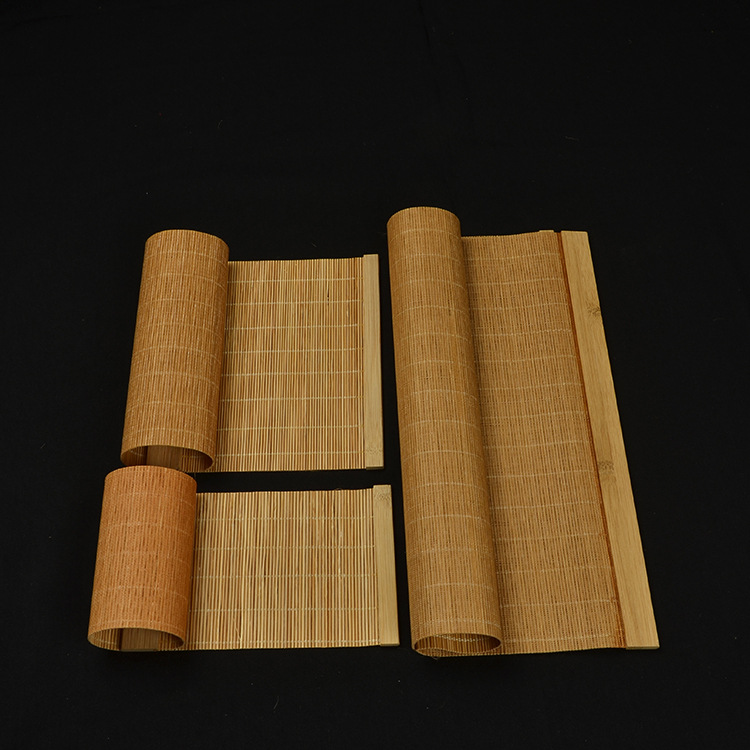 Natural bamboo mat tea accessories cup mat bamboo mat tea is the tea taking tea table