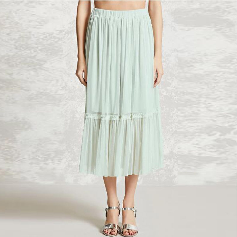 pleated chiffon maxi skirt 2017 summer ankle length buy wholesale mint green chiffon pleated skirt from china mint green chiffon pleated pleated chiffon maxi skirt 2017 summer ankle length buy wholesale mint green chiffon pleated skirt from china mint green chiffon pleated