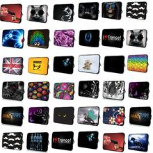 Many Designs Zipper Soft Cover Pouch 7 10 12 13 15 17 Laptop Notebook PC Sleeve Bags Portable Funda Bolsas Computer Accessories
