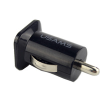 Original Usams 3 1A Mini Bullet Dual 2 Port daul USB Car Charger Adaptor For Apple