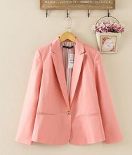 NEW blazer women suit blazer foldable brand jacket made of cotton spandex with lining Vogue refresh