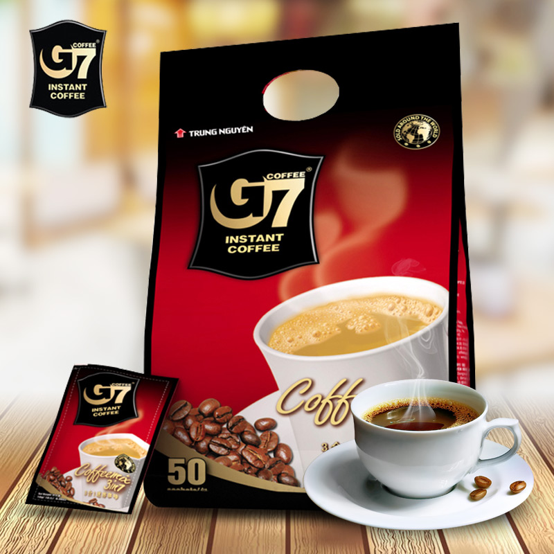 Vietnam coffee zhongyuan G7 triad instant coffee solid beverage 800 g free shipping 