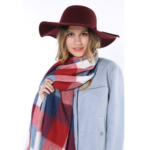 2015 High Quality Hot Sale Cheap Thick Tassels Tartan Loose Warm Brand Pashmina Big Plaid British Style Scarf Women For Winter