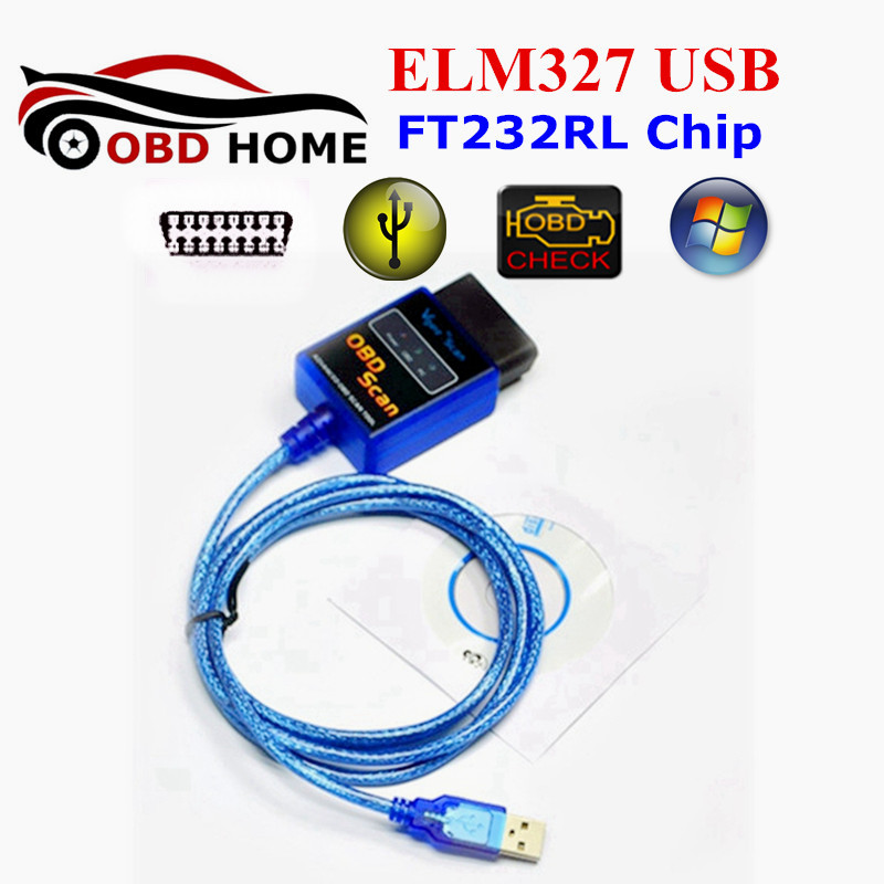 Vgate ELM327 USB OBD2    FT232RL     ARM Vgate ELM 327 USB OBDII  