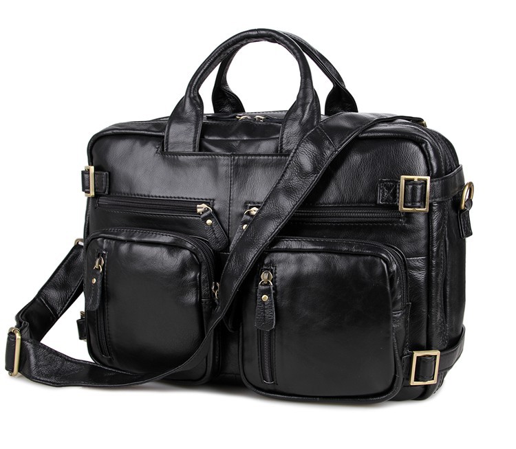 Maxdo Big Large Capacity Genuine Leather Men Messenger Bags 14 inch 15 6 inch Laptop Briefcase