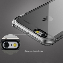 i6 4 7 Plus 5 5 Transparent Clear Soft TPU Silicon Case for Apple iphone 6