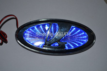 Car logo 3D Lada LED emblem Badge light lamp sticker for Lada Kalina Car led 2104