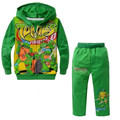 2016 New Children Clothes Kids Boys Clothing Cartoon Teenage Mutant Ninja Turtles 2 Piece Sets Autumn