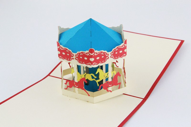 atli karinca ati luks 3d pop up tebrik karti el yapimi kirigami karti ucretsiz kargo greeting cards pop up greeting cardskirigami card aliexpress