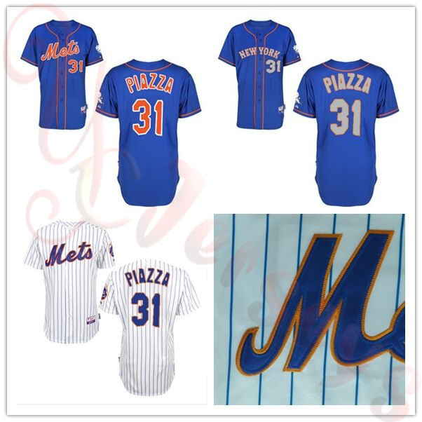 New Arrival #31 mike piazza jersey New York Mets Baseball ...