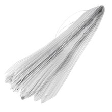 New Gift Arrive promotion 800mm x 45mm Christmas Decor Silver Tone Glittery Pull Bow Ribbon 10pcs